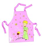 The Little Prince pp625rc Oilcloth Apron Pink by Le Petit Prince