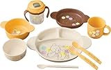 Winnie the Pooh Baby Tableware Set Combi by Combi [並行輸入品]
