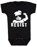 VulgarベビーボディスーツResist カラー: ブラック