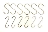 12 pcs Durable亜鉛メッキスチールConstruction Sフック