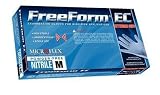 Microflex FFE-775-M Blue Nitrile FreeForm EC Gloves Medium (Pack of 500) [並行輸入品]