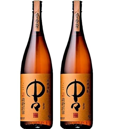 Amazon.co.jp: 〔麦焼酎〕 25度 中々 1．8L 6本 黒木本店