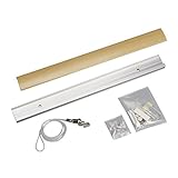 福井金属工芸ピクチャー レールRAILSUNCOLORS Cセット 木目調ライトブラウン 65cm RC65C-3