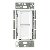 5 Amp Max. 2 Button RF Switch - 120/277V White - Lutron PD-5S-DV-WH [並行輸入品]