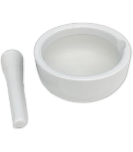 Amazon | 城戸メノウ乳鉢製作所メノー乳鉢 浅型 35×40×10 乳棒