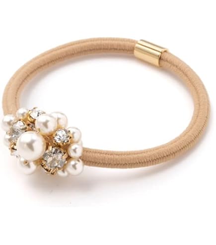 Amazon | コンプレックスビズ クリスタルメッシュ ポニー ブラック