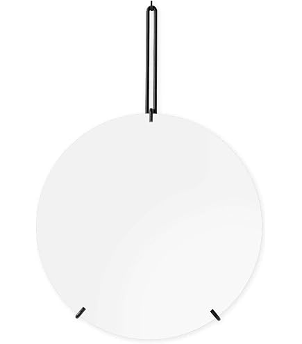 Amazon.co.jp: MOEBE ムーベ WALL MIRROR ウォールミラー φ50cm Black