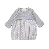 ナオミイトウ NAOMI ITO バルーンワンピース グレー 80cm 80254