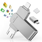 4 in1 usbメモリ【アプリ不要 アルバムから直接保存出来 】 フラッシュメモリ IOS/Android/PC USB高速 4 in1 