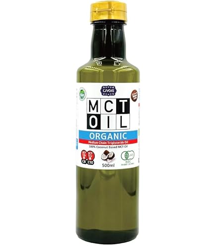 Amazon | 【1183mL】スポーツリサーチ オーガニック MCTオイル 有機