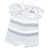 monvecle Baby Boys ' 2パックカバーオールボディスーツ新生児幼児用長時間ジャンプスーツ カラー: ホワイト