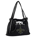 NFL新しいOrleans SaintsスポーツNoir Hoodie Purse、ブラック