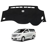 Virauto トヨタ用 ヴェルファイア 20系 ダッシュボードマット アルファード 20系 ダッシュボードカバー 車型専用設計 ダッシュマット VELLFIRE 20 ALPHARD 20 前期 後期 2008年5月～2015年1月 日焼け対策 映り込み軽減 劣化防止 難燃繊維 カー用品 1枚セット