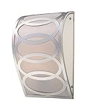 Elk 10170/1 Anastasia 1-Light Sconce In Polished Nickel [並行輸入品]