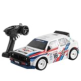 1/16スケール2.4GRCカー4WDレーシング30KM / H高速オフロードドリフトリモートコントロールラリーカーおもちゃRTRモデルギフトエンジェルアイ付きカーライトデュアルバッテリー