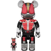 Amazon.co.jp: BE@RBRICK 仮面ライダーカブト 100％ & 400％ : おもちゃ