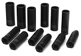 Powerbuilt 642366 Metric 1/2-Inch Drive Deep Impact Socket, 12-Piece [並行輸入品]