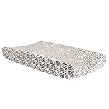 Trend Lab Gray Greek Key Changing Pad Cover by Trend Lab