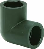 Viega 39066 ProRadiant GeoFusion HDPE Socket Fusion 90-Degree Elbow with 1-1/4-Inch by 1-1/4-Inch IP