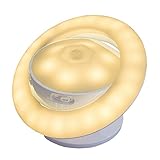 国華園 LED 360度回転 センサーライト (電球色) 人感 明暗 センサー 乾電池式 屋内 屋外 自動点灯 配線不要 照明