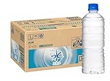 おいしい水 アサヒ天然水 ラベルレスボトル PET 600ml 24本