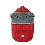 セブンエイエム　アンファン Le Sac Igloo　ベビーカー用　フットマフ レッド M