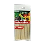 Luster Leaf812Wood Plant Labels-24PK 6" WOOD PLANT LABEL (並行輸入品)