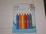 First Steps 6 Baby Bath Crayons - For Fun in Bathtime Educational Toy by Rose Evans