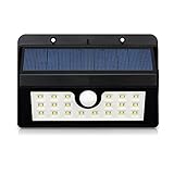 H-POWER 20 LED ソーラーライト センサーライト ガーデンライト ウォールライト スポットライト 太陽発電 外灯 人感センサー 屋外照明/軒先/壁掛け/庭先/玄関 防犯&防水 夜間自動点灯