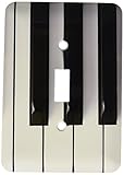 3dRose LLC lsp_29776_1 Piano Keys, Single Toggle Switch