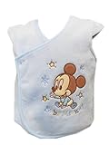 Disney ディズニー ベビー服 もこもこフリース 新生児ベスト 50-70cm 80サックス