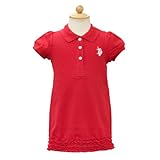 [ユーエスポロ] U.S. POLO ASSN. (BABY) ベビー服 セットアップ (半袖ワンピース・ベビーパンツ) USP28365RD XLサイズ