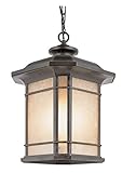 Trans Globe Lighting 5826 RT 18-Inch High Outdoor Pendant, Rust [並行輸入品]