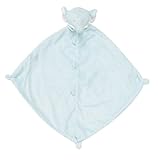 Angel Dear Swaddle Blanket and Blankie Gift Set, Blue Elephant by Angel Dear