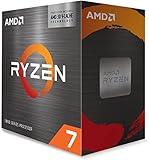 AMD Ryzen 7 5800X3D, without cooler 3.4GHz 8コア / 16スレッド100MB 105W 100-100000651WOF 三年保証 [並行輸入品]
