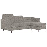 arne L字ソファ ソファー 2人掛け 3人掛け カウチソファ l字型 オットマン付き 日本製 完成品 STEP L字 ウィーブ グレー