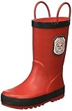 Carter's ユニセックス・キッズ Carter's FIRE6-R Boy's Novelty Slip-On Rain Boot カラー: レッド