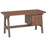 インテリア 家具 便利 おしゃれ ミキモク センターテーブル アビーロード ダーク 85x38cm 引出し付 ACTO-8580 RLB 【2梱包】 ダーク