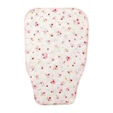 ミキハウス（ベビー）小花＆くるま柄の汗取りパッド（46-1245-781） ピンク（08）