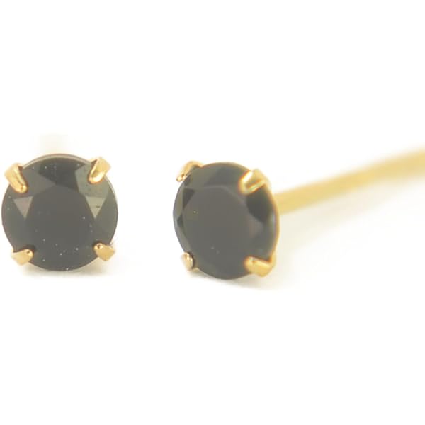 k18両耳ピアスYG ダイヤモンド ピアス K18 イエローゴールド 0.5ct ダイヤピアス