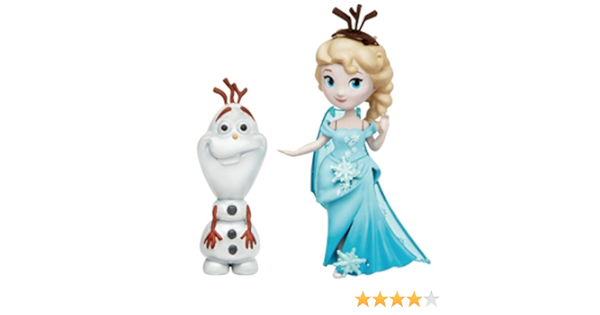 Amazon ディズニー アナと雪の女王 リトルキングダム ドール エルサ オラフ 人形 ドール おもちゃ