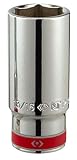 KT Pro Tools C1330S10 3/8" Drive 6-Point Deep Socket [並行輸入品]