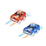 トラックCars Light Up Toy Car with 5点滅LEDライトグローin theダークRacingトラックアクセサリーと互換性ほとんどのトラック( Pack 2 ) 10098053