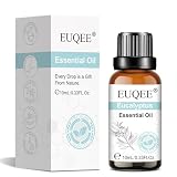 EUQEE アロマオイル ユーカリ エッセンシャルオイル 天然100％ 精油 ユーカリオイル 10ml アロマディフューザー用