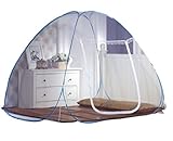 しあわせ倉庫 ワンタッチ式 蚊帳 カヤ 赤ちゃん 安眠 虫よけ ムカデ対策 虫刺され防止 (85cm)