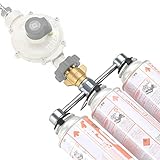 キャンピングムーン（CAMPING MOON） CB缶 ガスステーション LPガスレギュレーター用 3本連結式 ガスユニット Z30/Z55