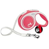 フレキシリード (flexi) 伸縮リード ニューコンフォート テープ XS(12kg未満) 3m レッド [犬用リード] 日本正規品