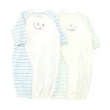 Piccolo (ピッコロ) ベンリードレス(50～70cm)キムラタンの子供服 サックス 50～70 (34172-151b)