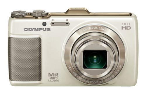 OLYMPUS Digital Camera SH-25MR WHT White iHS GPS 16 MP CMOS 12.5X