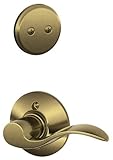 Schlage f94-acc-lhアクセントレバーLeft Handedダミー内部パックからThe f-serie、 none F94ACC609LH